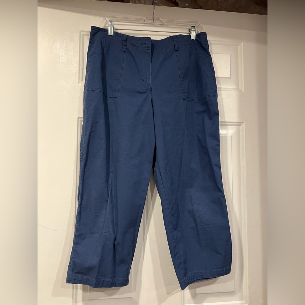 Talbots Navy Blue Casual Pants